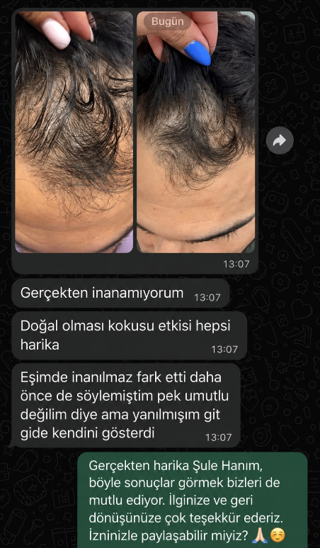 Müşteri mesajı