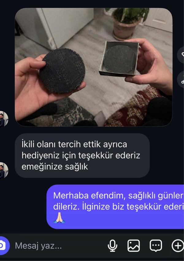 Müşteri mesajı