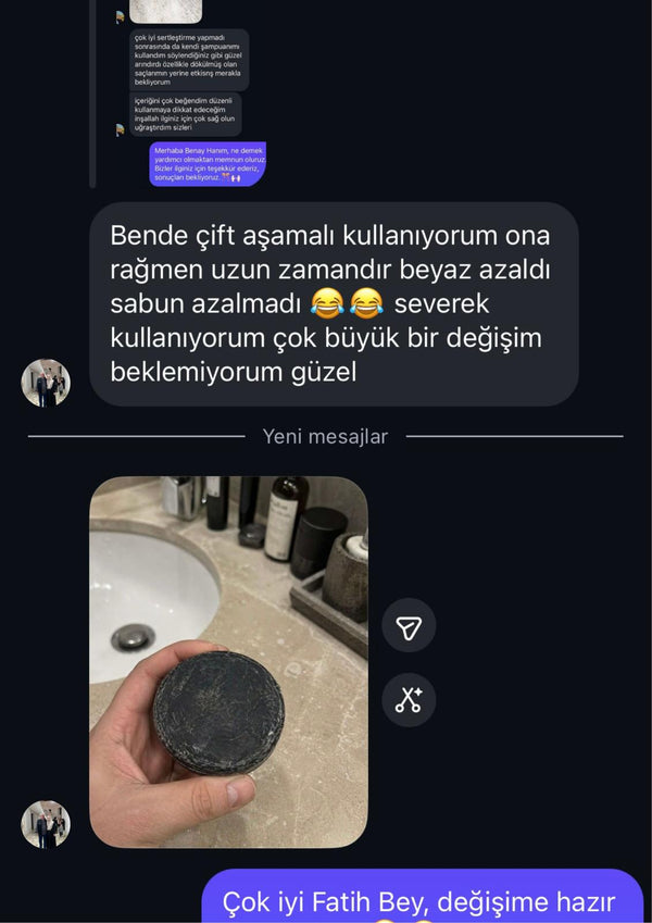 Müşteri mesajı