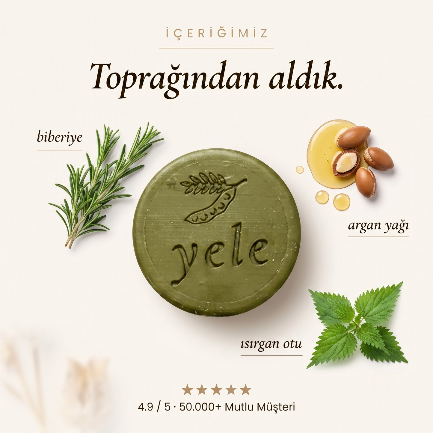 Yele —  Saç Uzatıcı & Güçlendirici Doğal Sabun™