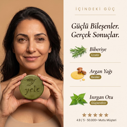 Yele —  Saç Uzatıcı & Güçlendirici Doğal Sabun™