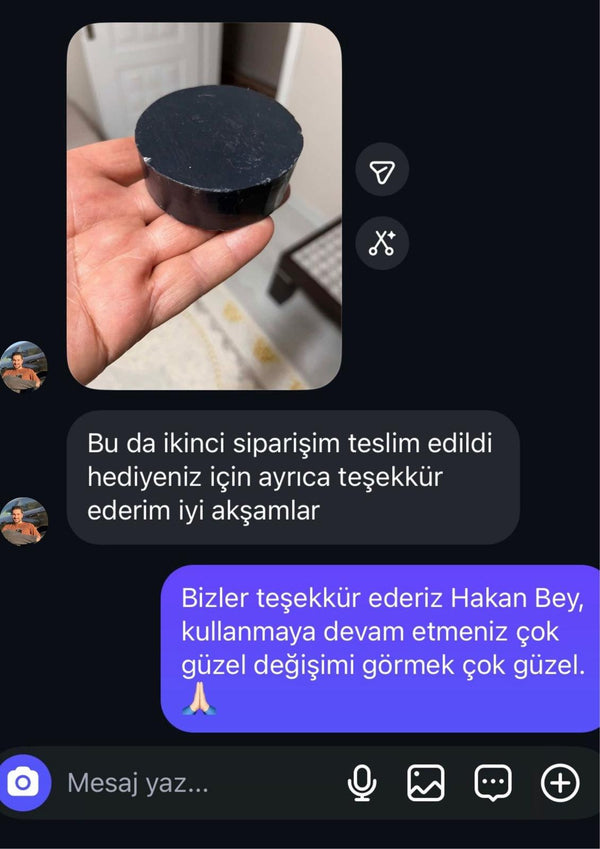 Müşteri mesajı