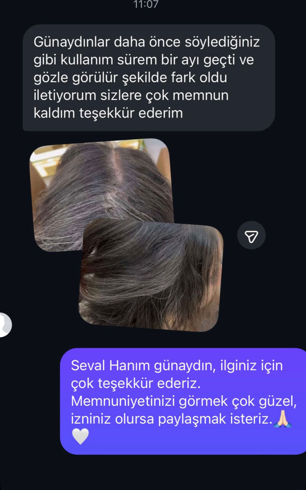 Müşteri mesajı