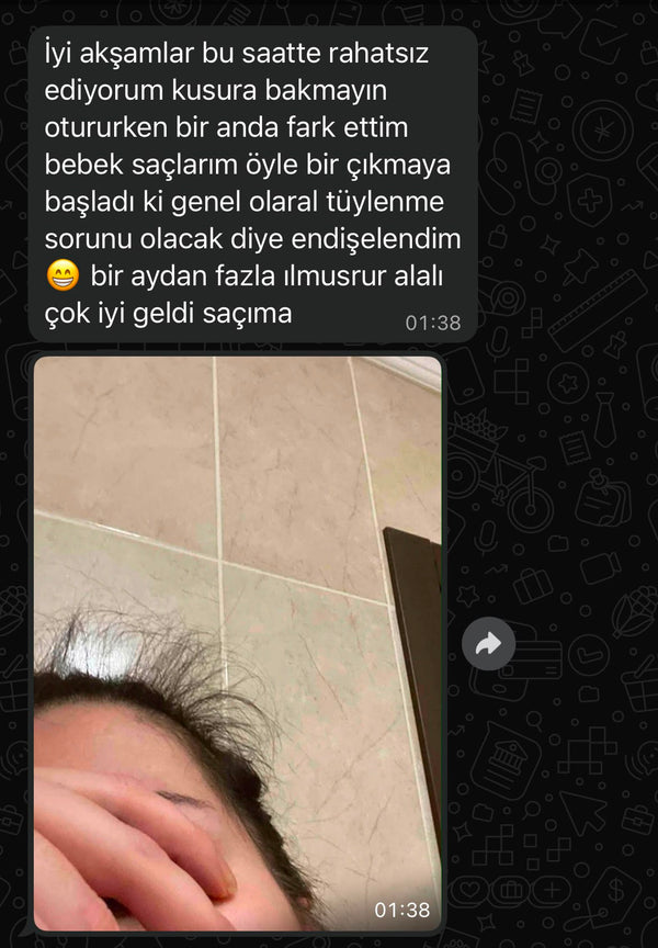 Müşteri mesajı